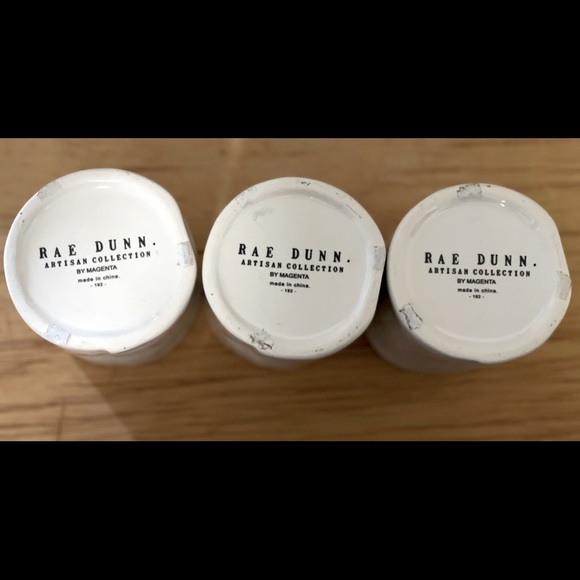 Rae Dunn vanity set *NO TRAY* - Picture 2 of 2